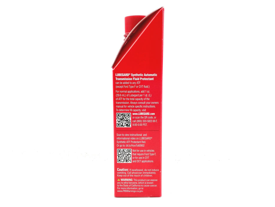 Automatic Transmission Fluid Protectant RED LubeGard - Suntransmissions