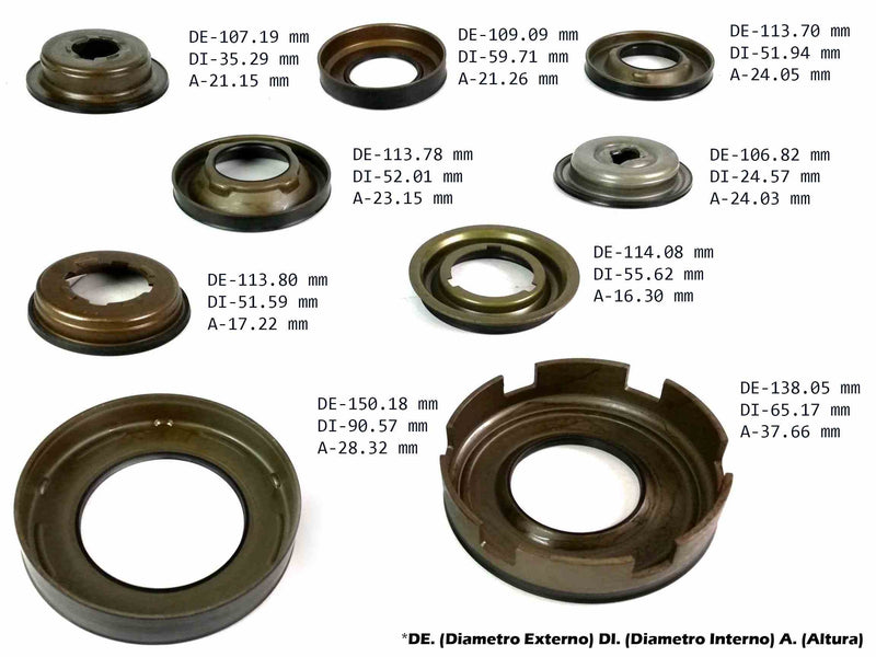 Piston Kit (9) Ford FNR5 