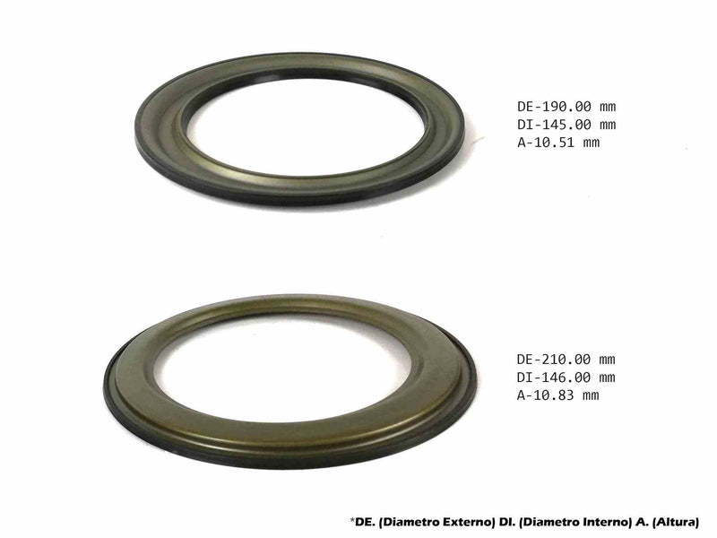 Piston Kit (2) Transtec ZF4HP16 2002/UP 