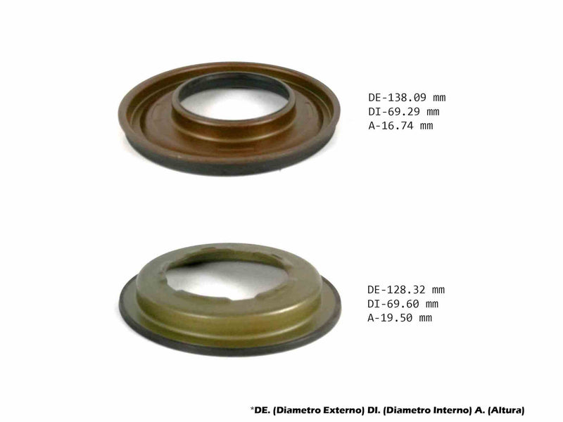 Piston Kit (2) Transtec JF017E RE0F10E
