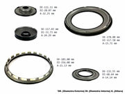 Piston Kit Transtec (5) 6L45 6L50 MYA MYB