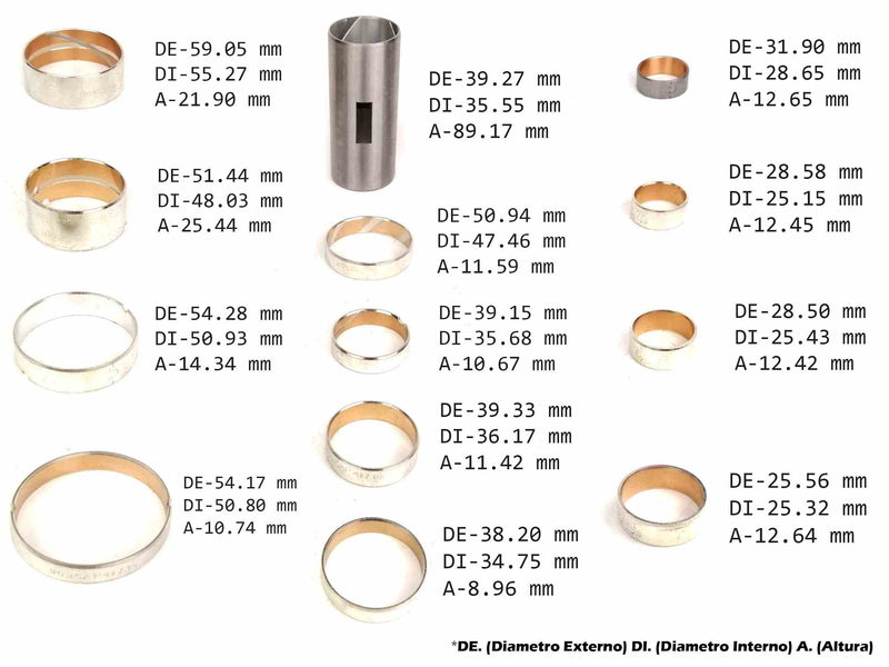 Bushing Kit (13) 4L80E 4L85E MT1 MN8 1991/97