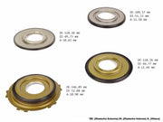 Piston Kit (4) Transtec TF61-SN 09M 2006/UP