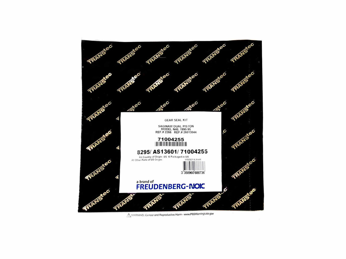 Complete Gear Seal Kit Transtec Saginaw 710 Dual Piston Metric — Sun