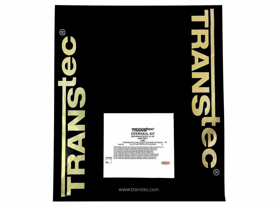 Overhaul Kit Transtec AF23-5 AF33-5 AW55-55SN