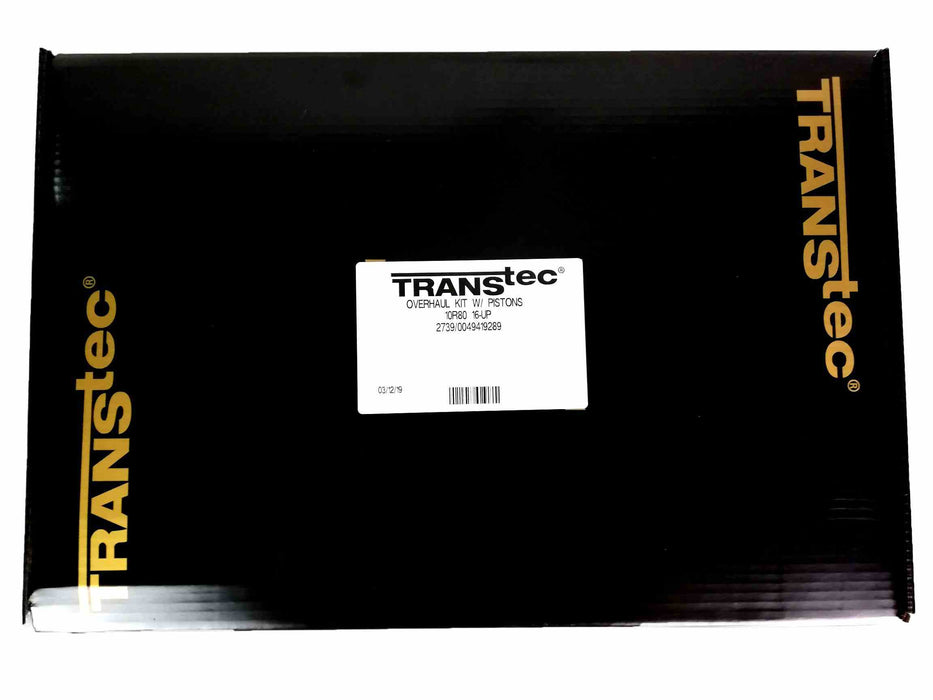 Overhaul Kit Transtec w/Pistons 10R80 — Sun Transmissions