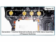 Solenoid Kit 1st Genaration VBS 6T40 2008/11