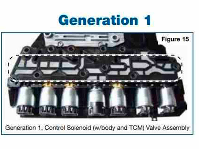Solenoid Kit 1st Genaration VBS 6T40 2008/11