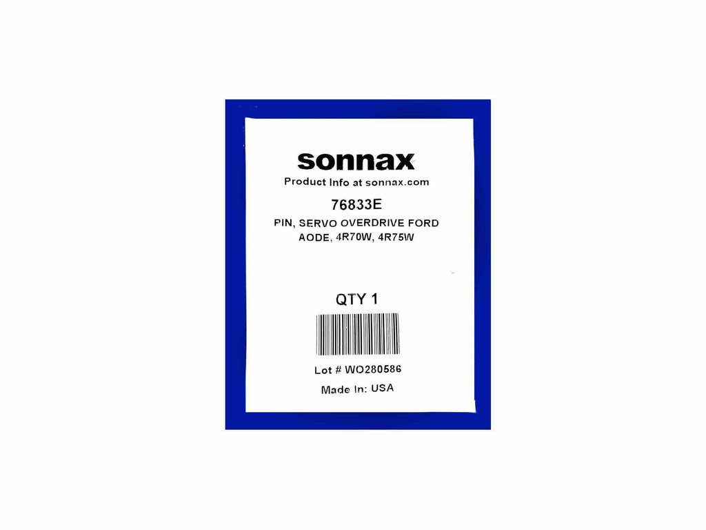 Overdrive Servo Pin Kit Sonnax 4R70E 4R70W 4R75E 4R75W AODE — Sun