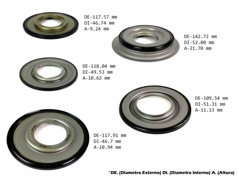 Piston Kit Transtec (5) TF60-SN TF62-SN 09G 09K