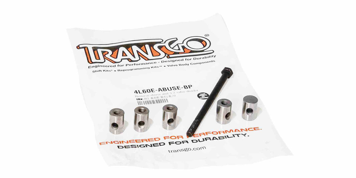 Transgo Kit Reverse Abuse Bore (Divider) Plugs 4L60E 4L65E 4L70E — Sun ...
