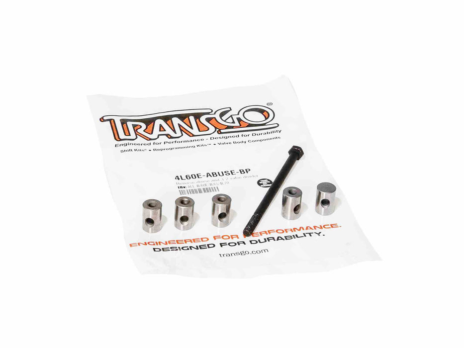 Transgo Kit Reverse Abuse Bore (Divider) Plugs 4L60E 4L65E 4L70E